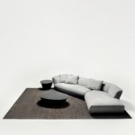 Stone 746 Dark Coffee Table by Ferri 1956
