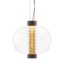 Bohla Amber Suspension Lamp by KDLN