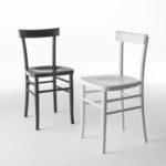 Set of 2 Cherish Black Chairs by Casamania & Horm