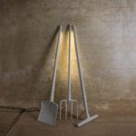 Tobia Rake Floor Lamp by Karman