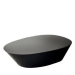 Stone 747 Dark Coffee Table by Ferri 1956