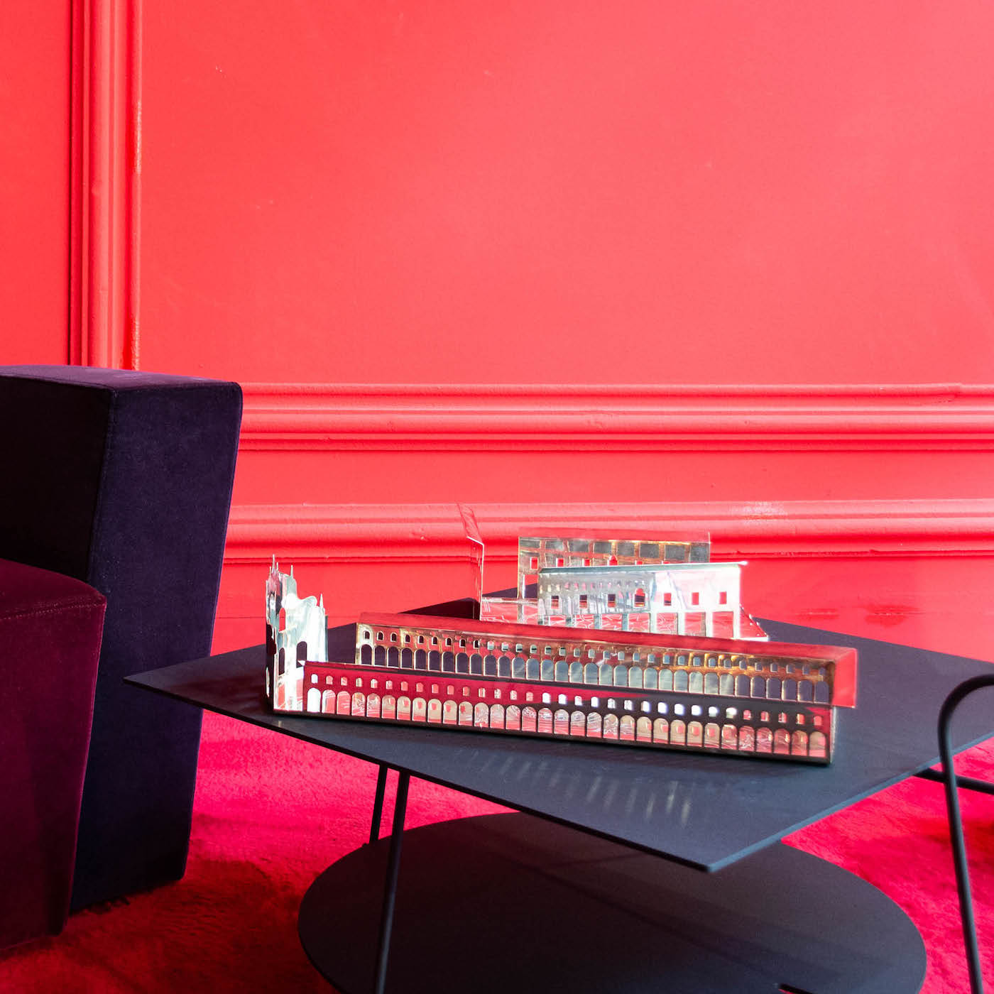 100 Piazze Vigevano Piazza Ducale Tray by Driade