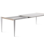 Bolero White Extendable Table by Casamania & Horm