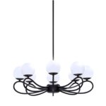 Black Papillon 7207/8 Ceiling Light wall lamp by MM Lampadari