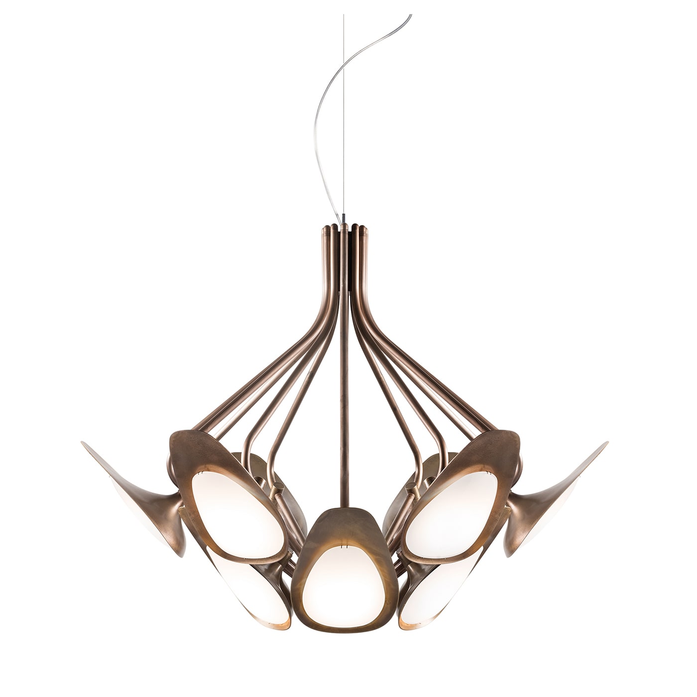 Peacock Suspension Lamp by KDLN