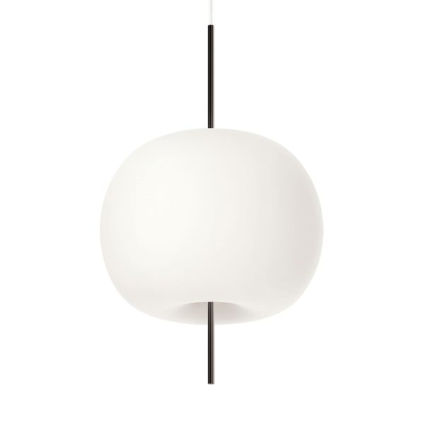 Kushi XL Black Suspension Lamp by KDLN