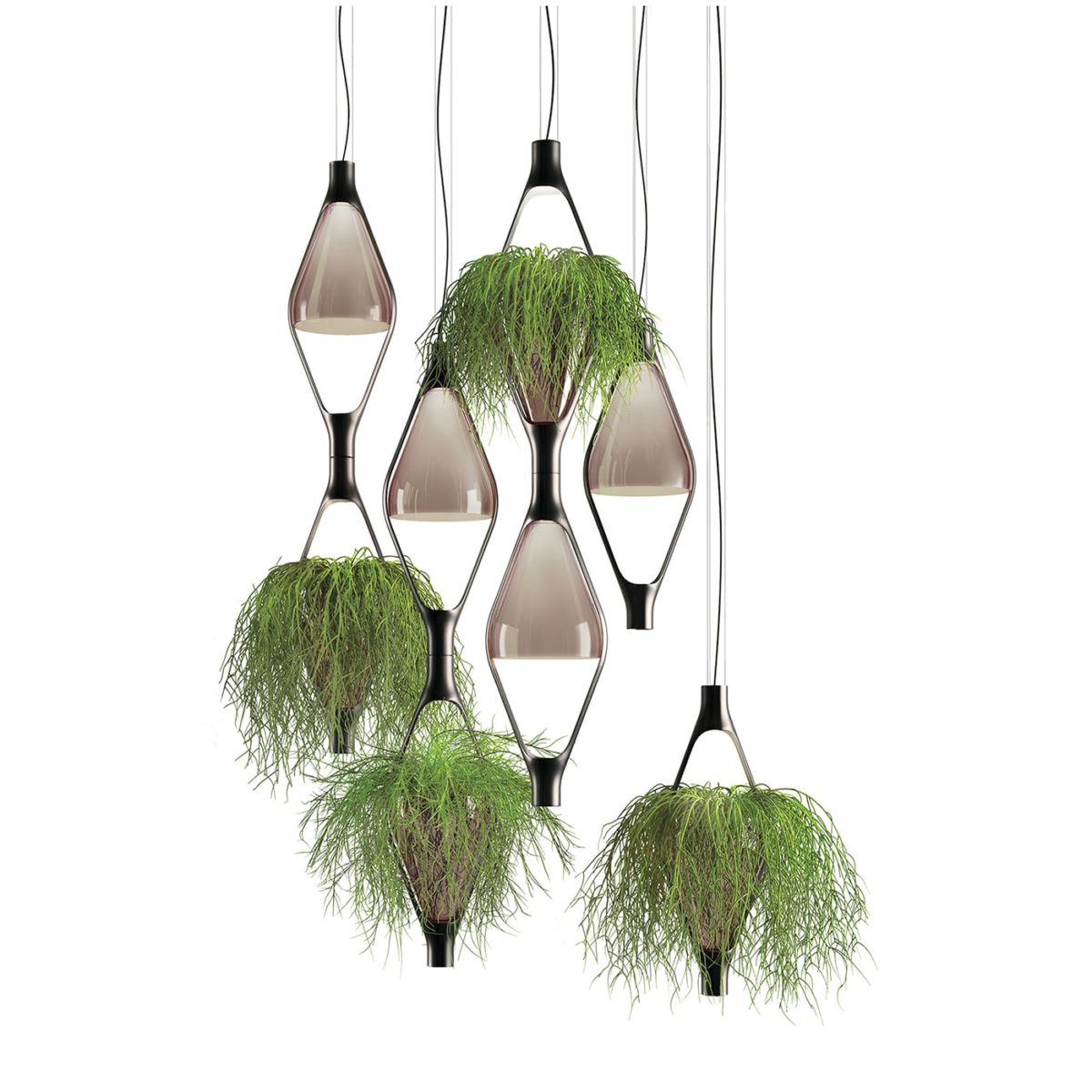 Viceversa Gray  Suspension Lamp #2by KDLN