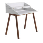 Bureau White Writing Desk by Casamania & Horm