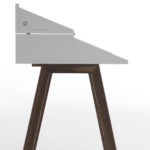 Bureau White Writing Desk by Casamania & Horm