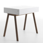 Bureau White Writing Desk by Casamania & Horm