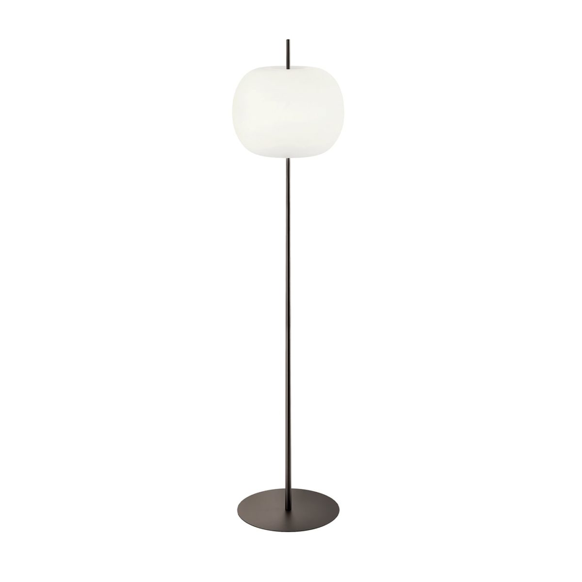 Kushi XL Black Floor Lamp by KDLN