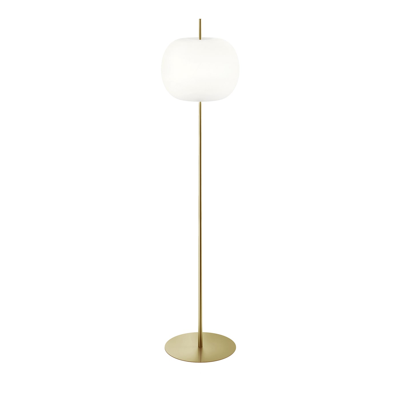 Kushi XL Brass Floor Lamp by KDLN