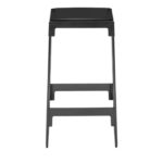 Mingx Tall Black Stool by Driade