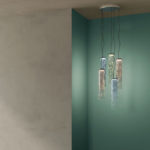 Jer 1 Blue Suspension Lamp by KDLN