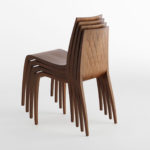 Set of 2 Ki Wood Chairs by Casamania & Horm