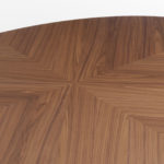 Barbara Dining Table with Walnut Top by Casamania & Horm