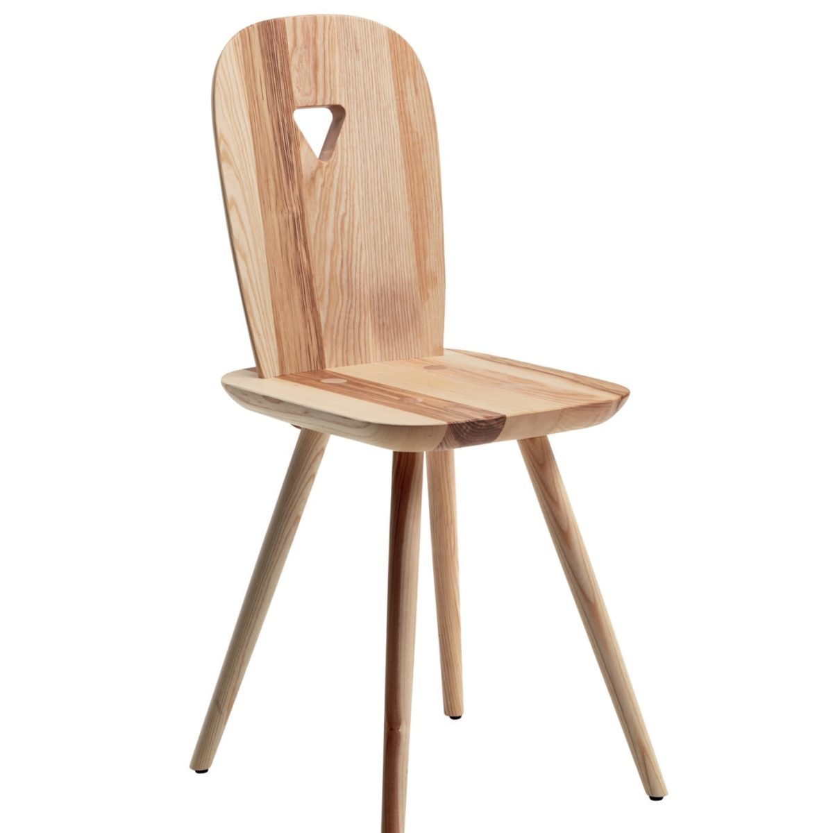 La-Dina Set of 2 Ash Wood Chairs by Casamania & Horm