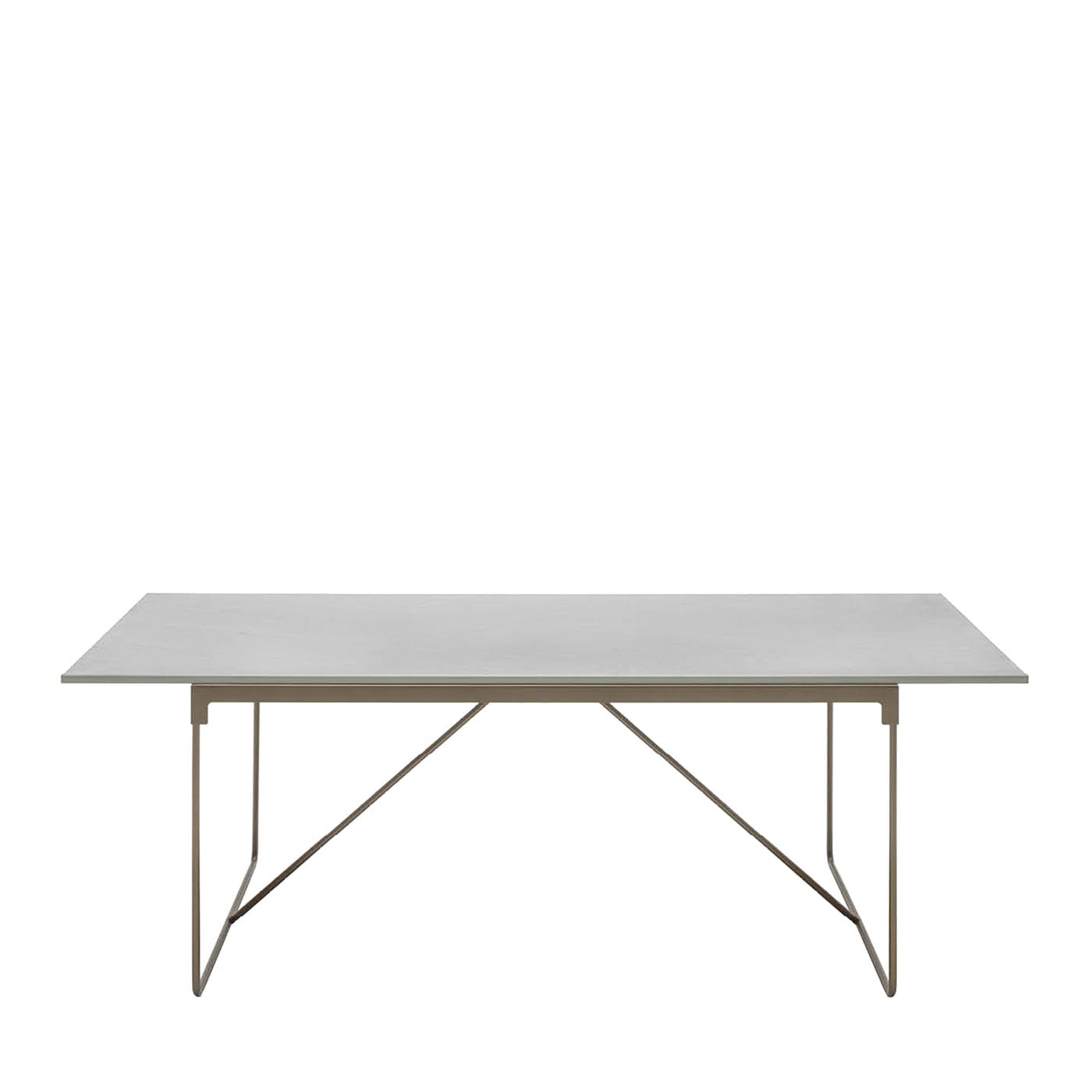 Mingx Rectangular Gray  & Bronze  Table by Driade