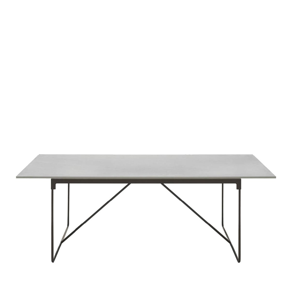 Mingx Rectangular Gray  & Black Table by Driade