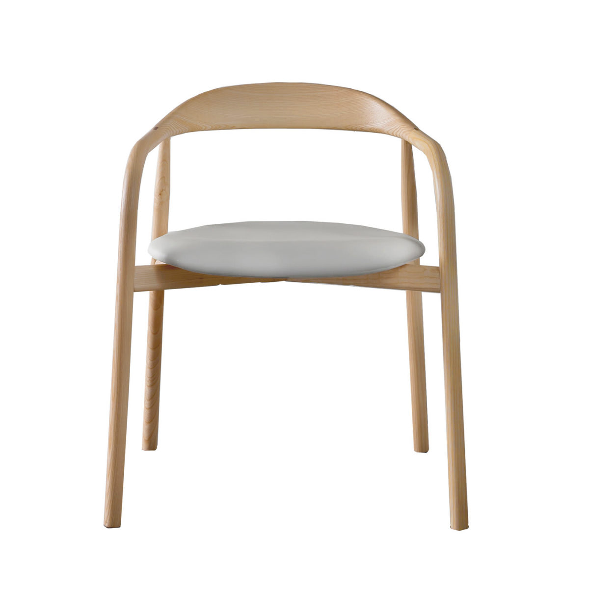 Autumn Chair with Natural Finish by SOVET Italia