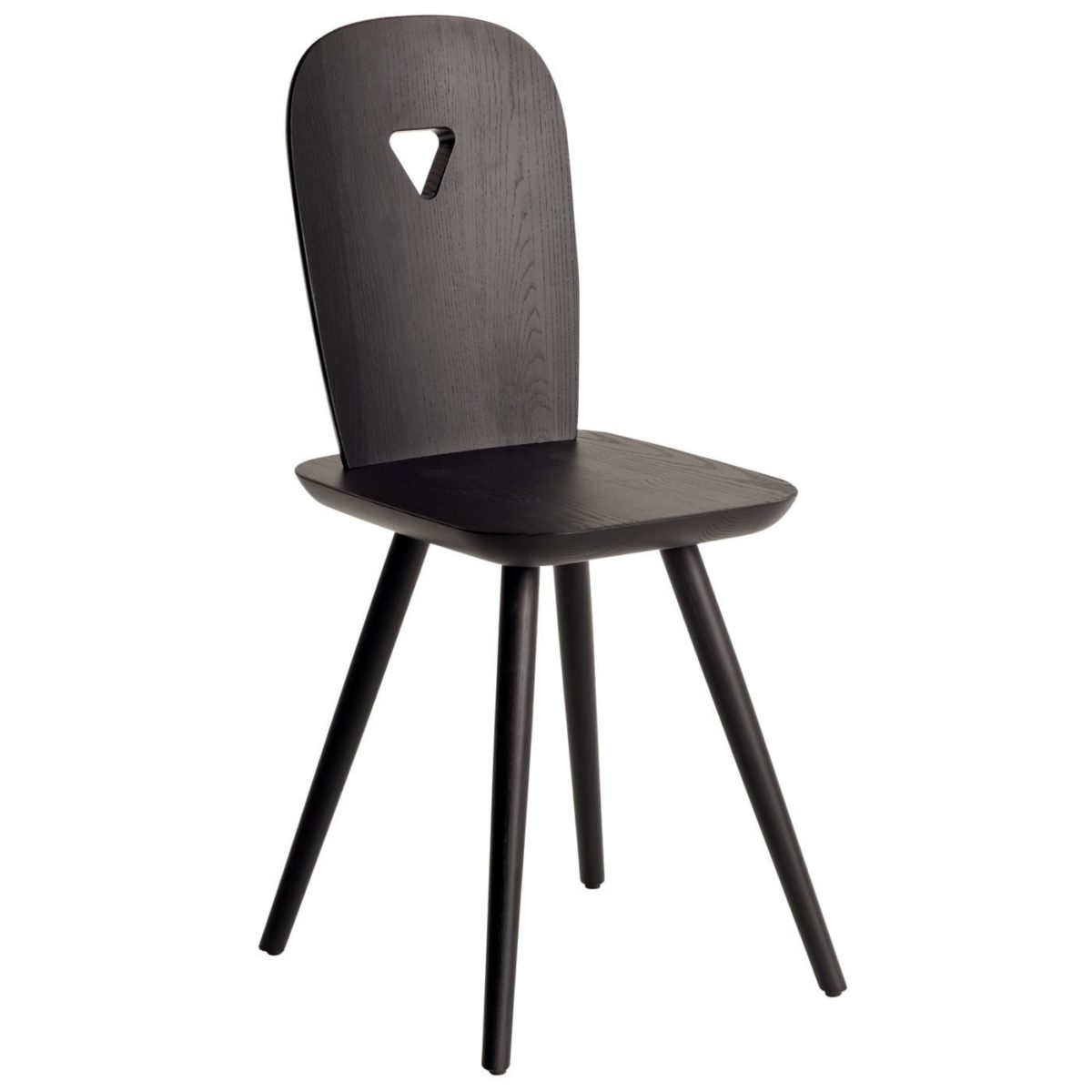 La-Dina Set of 2 Black Chairs by Casamania & Horm