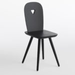 La-Dina Set of 2 Black Chairs by Casamania & Horm