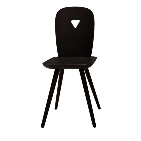 La-Dina Set of 2 Black Chairs by Casamania & Horm