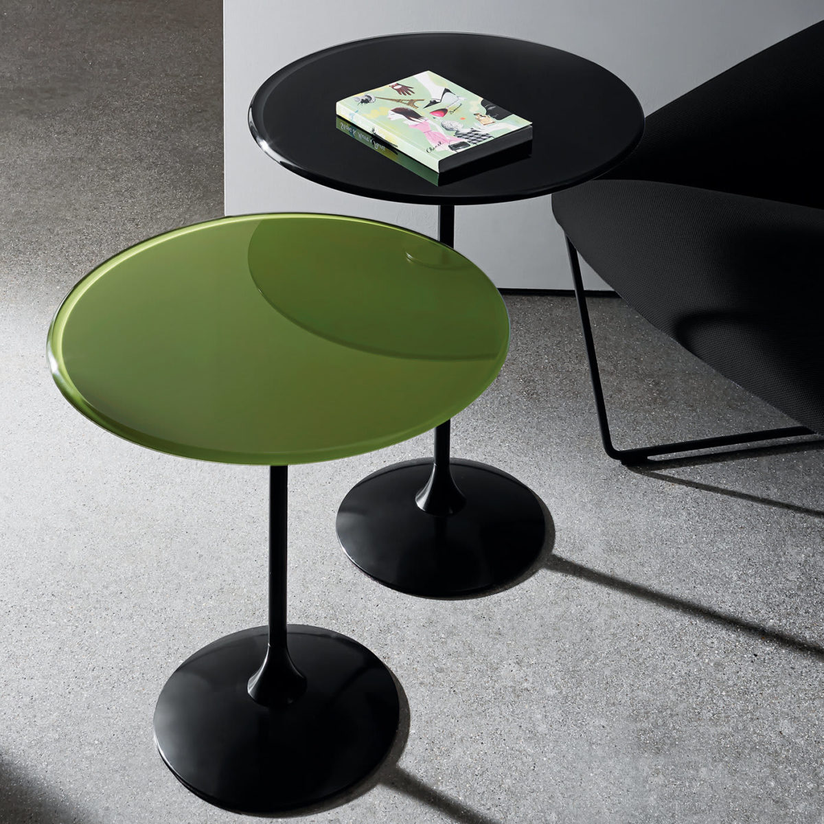 Green Tulip Side Table by SOVET Italia