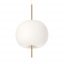 Kushi XL Brass Suspension Lamp by KDLN