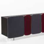 Spectro Gray  and Red Sideboard by Casamania & Horm