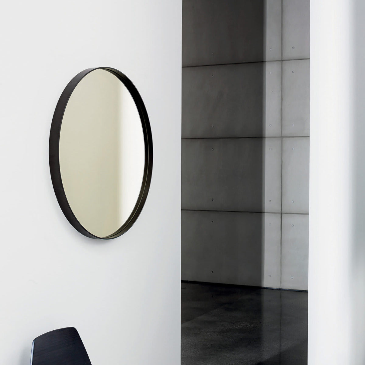 Circle Visual Wall Mirror by SOVET Italia