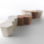 Hexagon Outdoor Coffee Table by Casamania & Horm