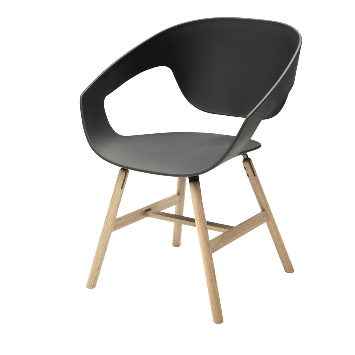 Vad Set of 2 Black Chairs by Casamania & Horm