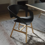 Vad Set of 2 Black Chairs by Casamania & Horm