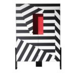 Ziqqurat Striped Polychrome Cabinet by Driade