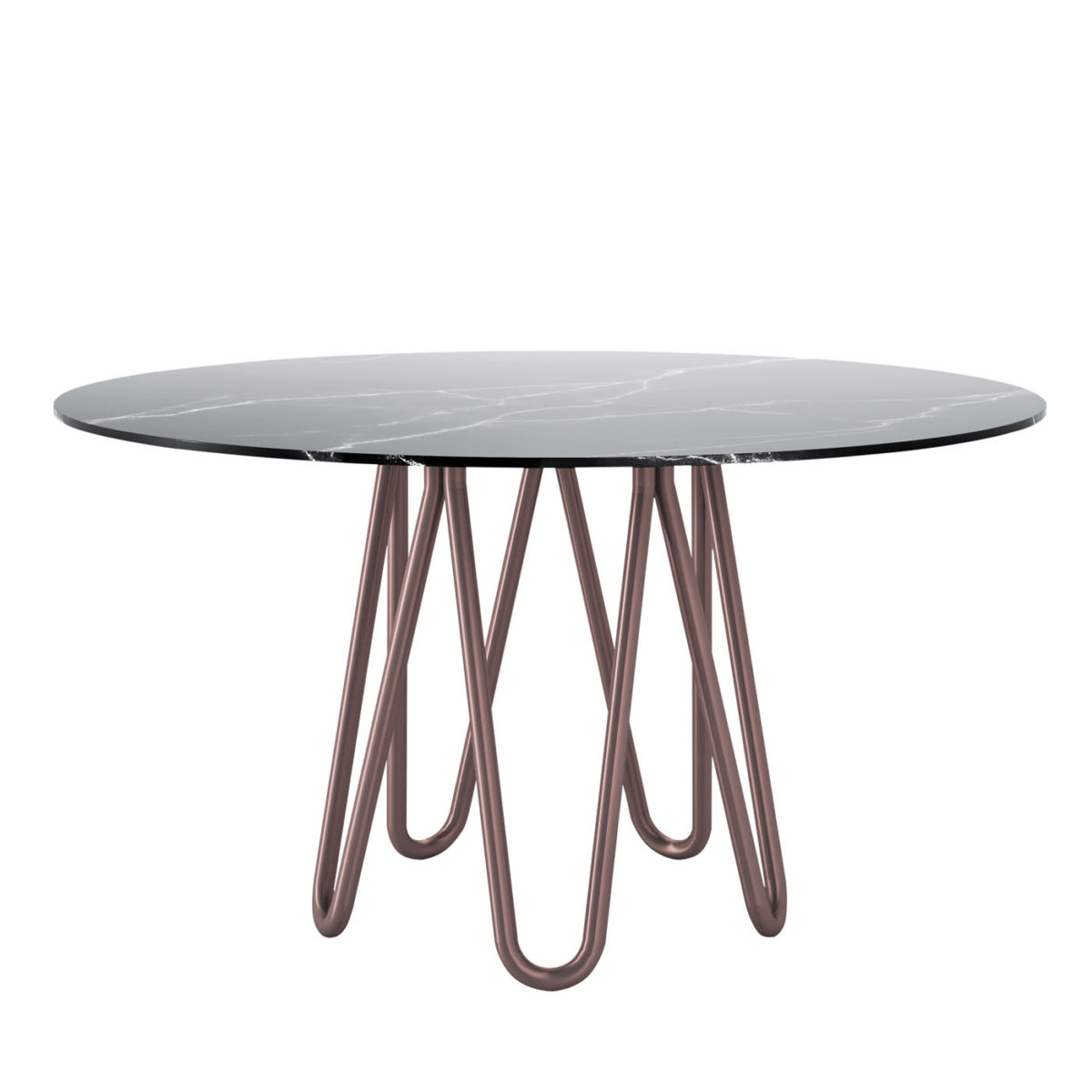 Meduse Dining Table with Marquinia Marble Top by Casamania & Horm