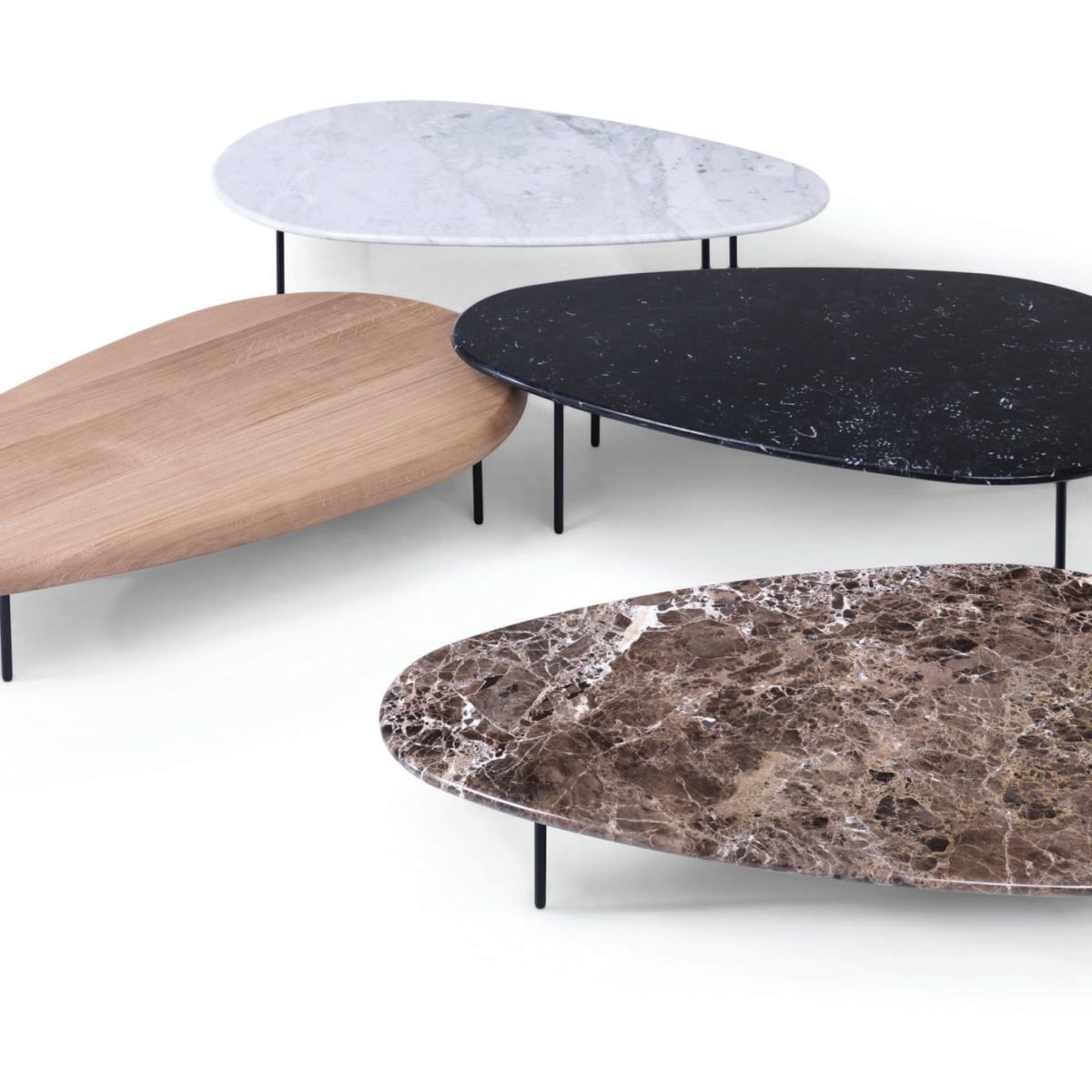 Lily Oak Wood Coffee Table by Casamania & Horm