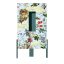 Ziqqurat Floral Polychrome Cabinet by Driade