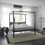 Chariot Black Trolley Table by GamFratesi by Casamania & Horm