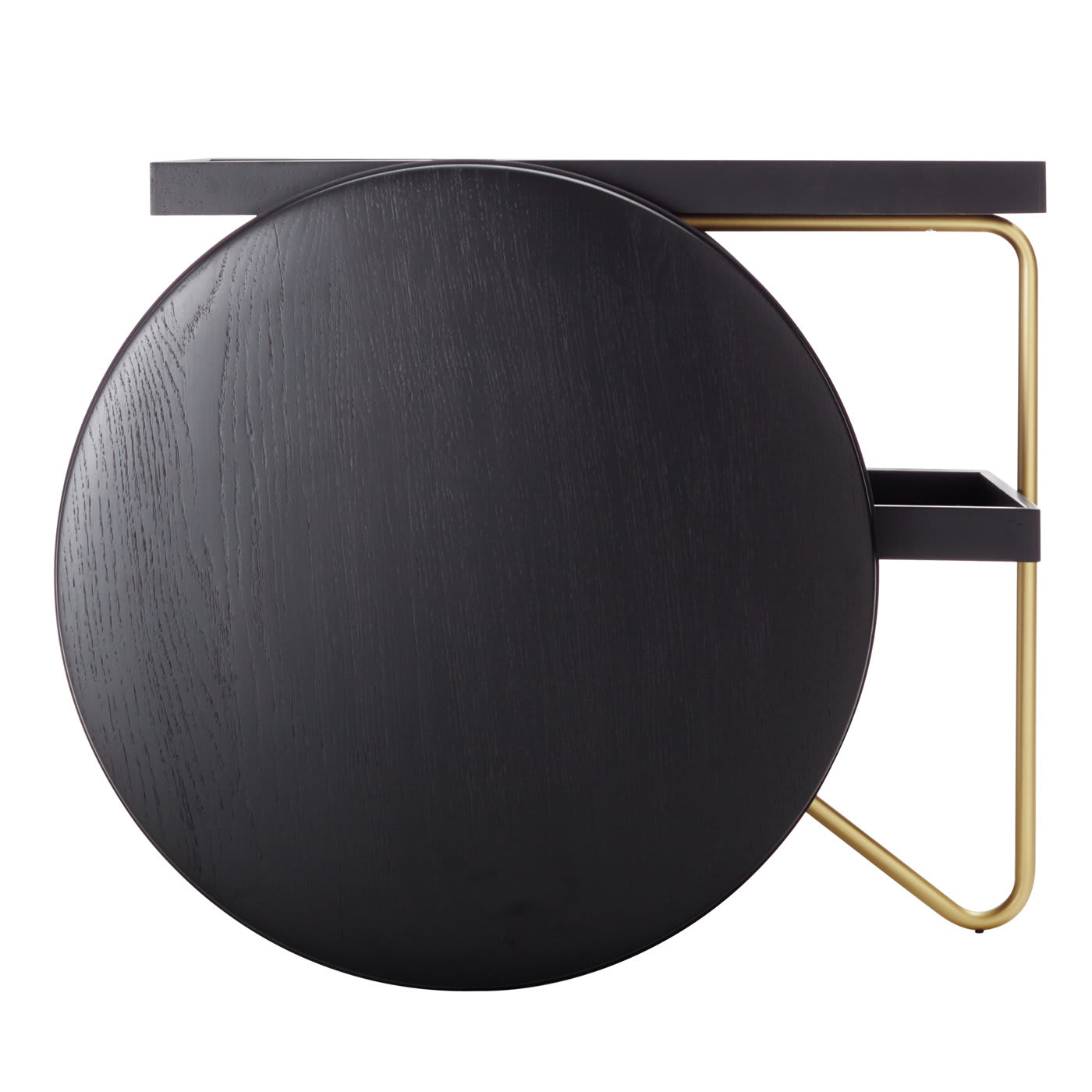 Chariot Black Trolley Table by GamFratesi by Casamania & Horm