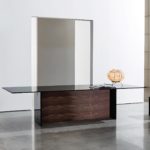 Walnut Regolo Table by SOVET Italia