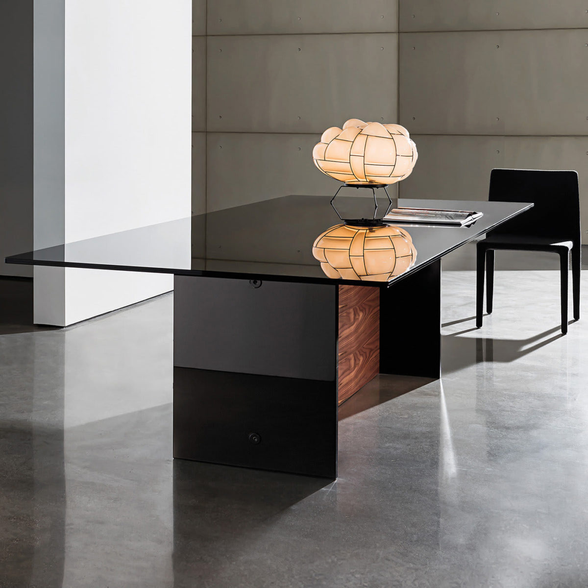 Walnut Regolo Table by SOVET Italia