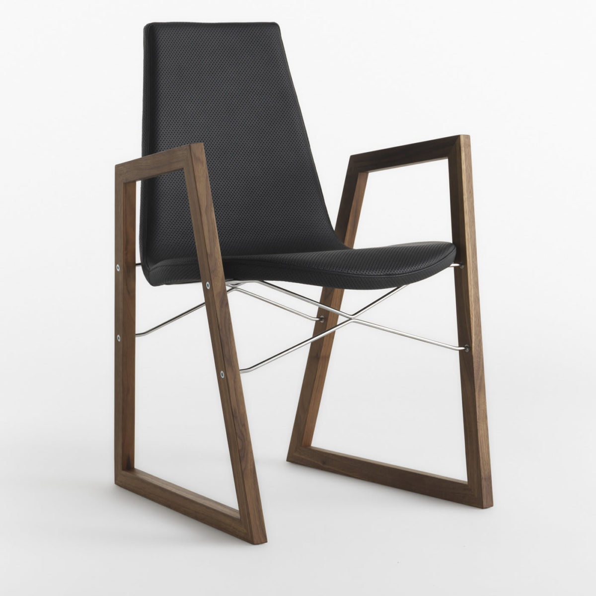 Ray Black Chair by Orlandini Design by Casamania & Horm