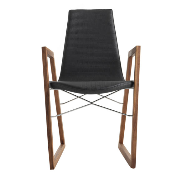 Ray Black Chair by Orlandini Design by Casamania & Horm