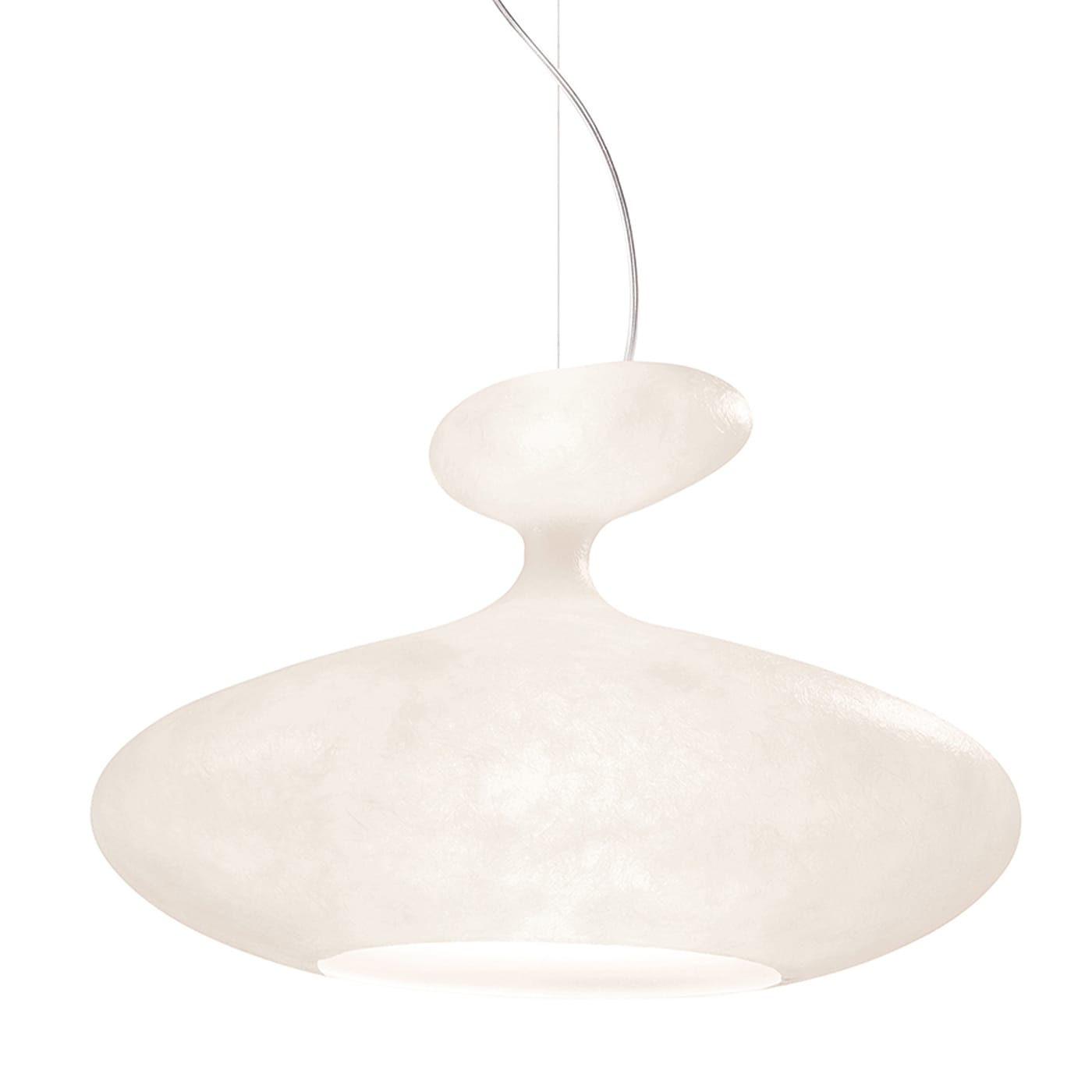 E.T.A. SAT Giant White Suspension Lamp by KDLN