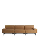 Summit Brown 3-Seater Sofa by Casamania & Horm