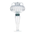 Hera Transparent & Green Vase by Driade