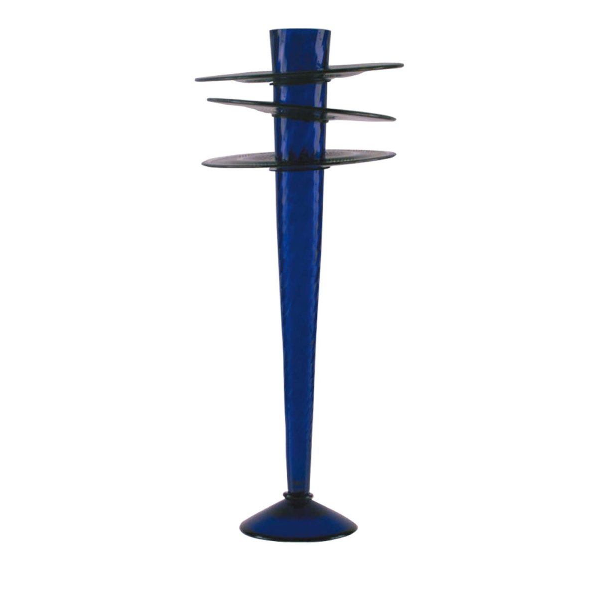 Adam Blue & Black Vase by Driade