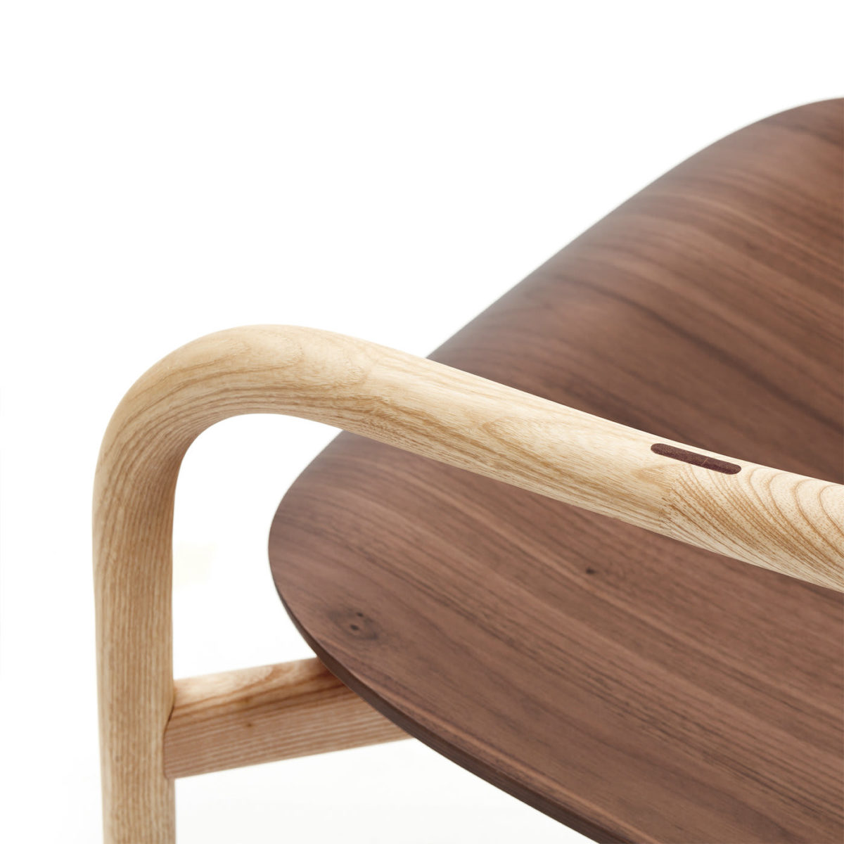 Autumn Chair with Walnut Seat by SOVET Italia