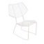 Alieno Peacock White Chair with Cushion by Casamania & Horm